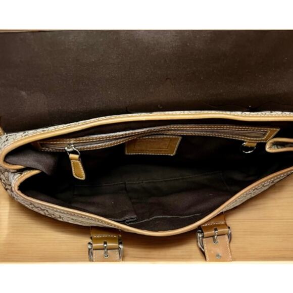 Vintage Coach 7080 Soho Mini Signature Satchel & 6319 Small Wristlet - Picture 6 of 16